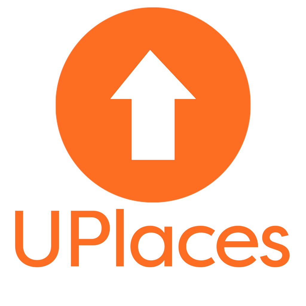 UPlaces - logo - vertical